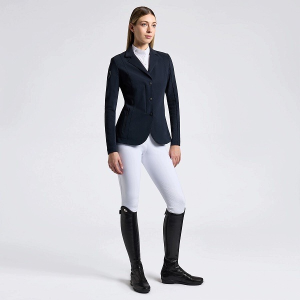 Frak damski R-evo Perforated navy C.toscana