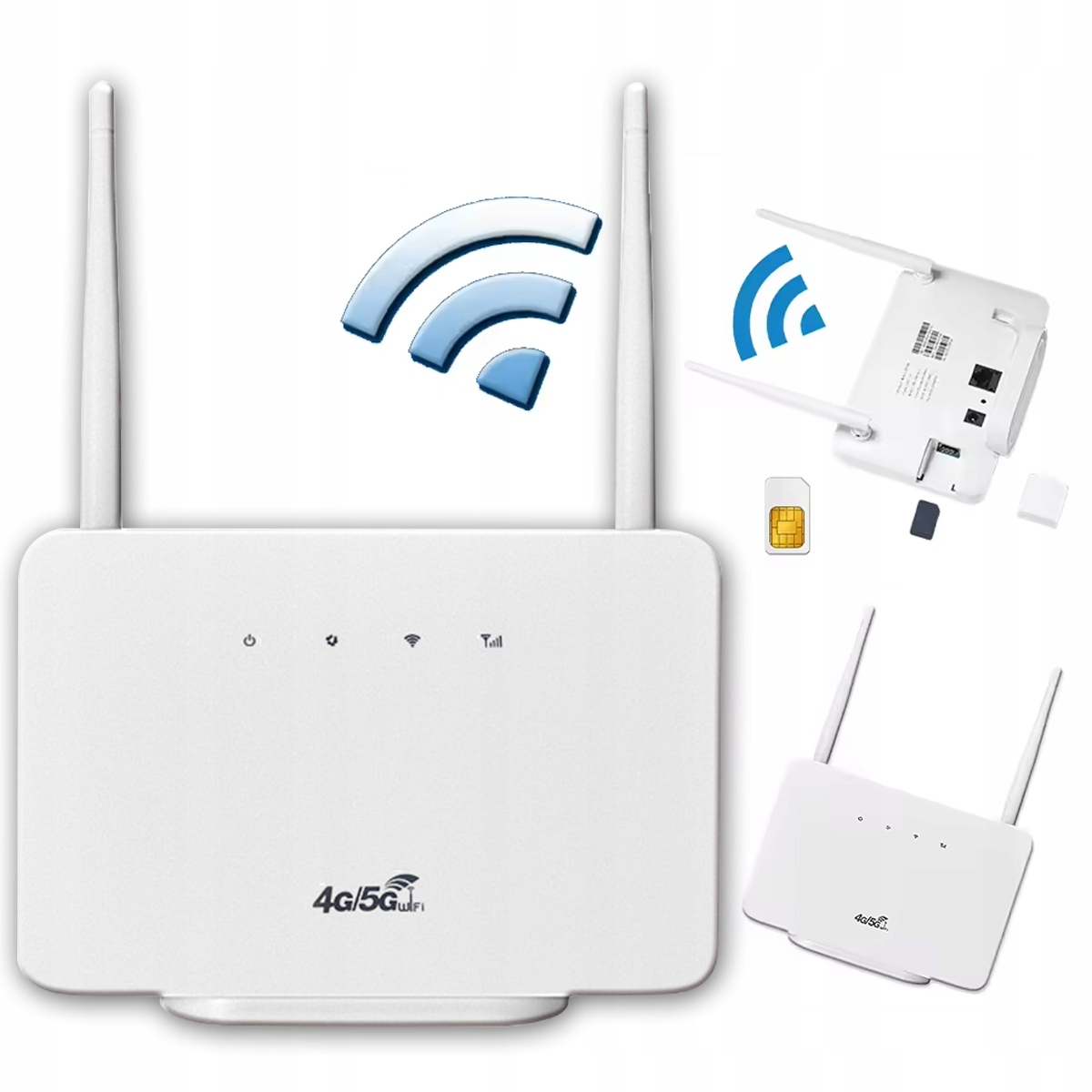 Router 4G Wlan Lte Z Gniazdem Na Kartę Sim, Prędkość Do 300 Mb/s