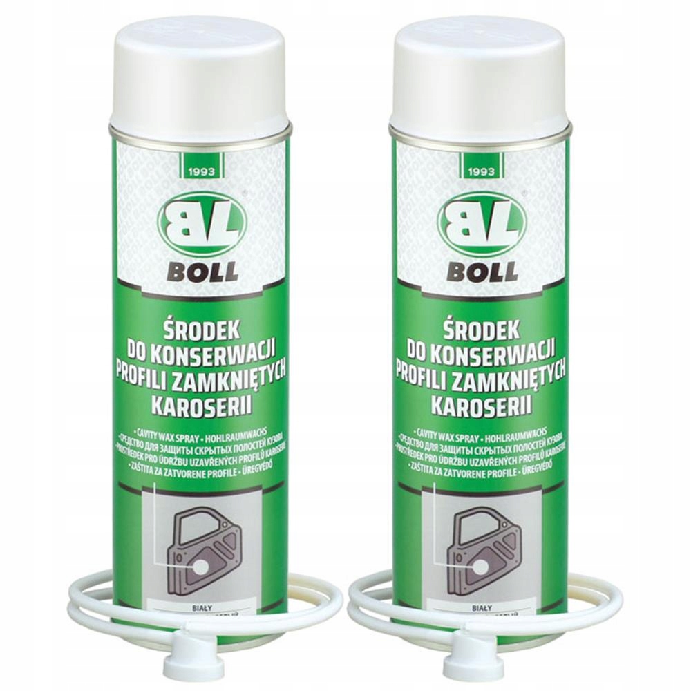 BOLL ŚRODEK DO PROFILI ZAMKNIĘTYCH BIAŁY 500ML