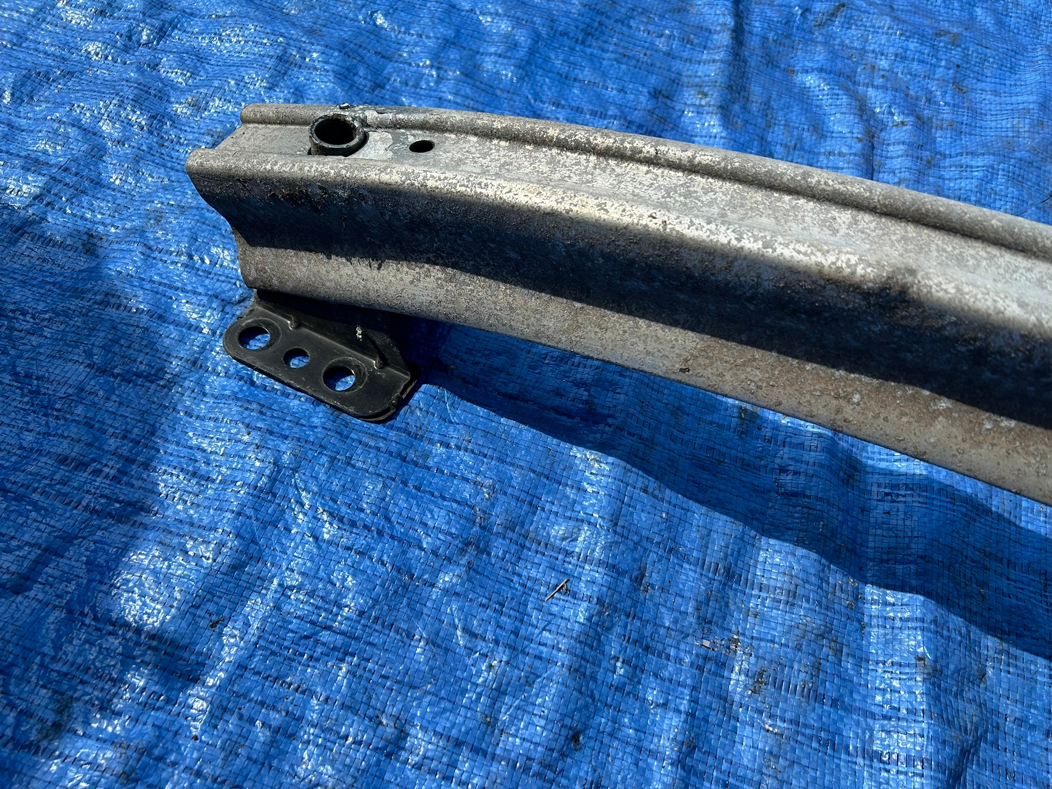pillar bumper support rear part rear AUDI Q7 4L