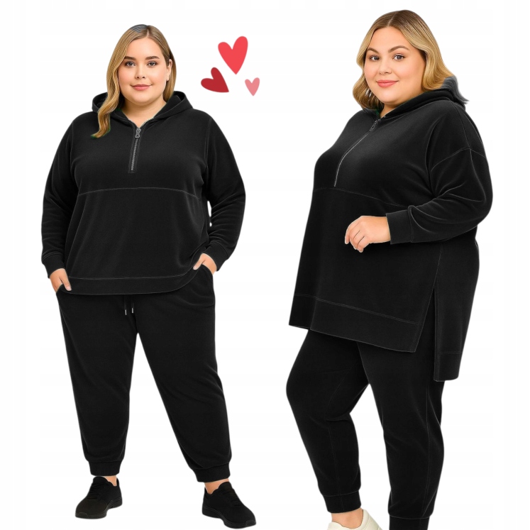 Teplákovka tepláková souprava, delší mikina/tunika, unikát, pohodlná, velikost 50 52 5XL 6XL