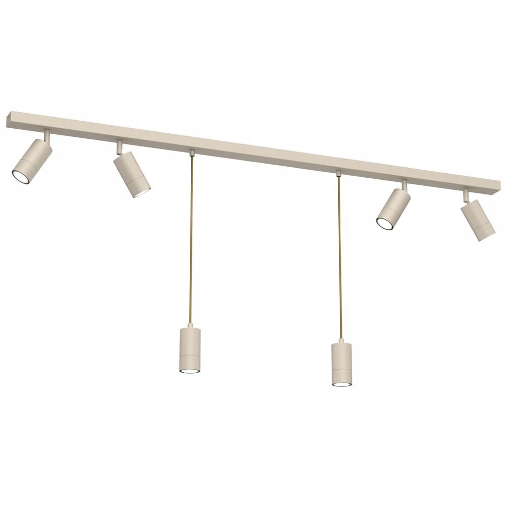 Šesťbodová závesná lampa s reflektormi Link 9532 Luminex