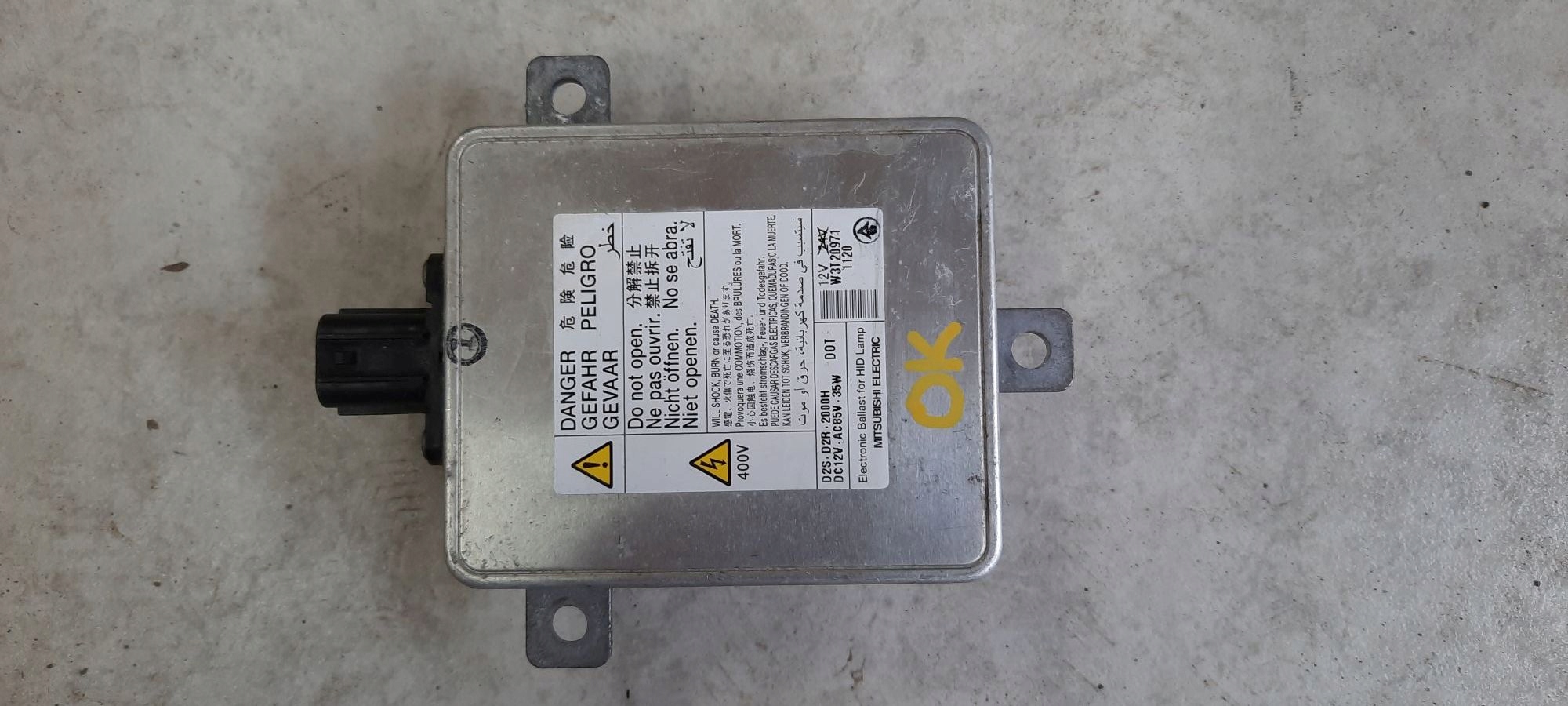 control unit W3T20971MITSUBISHI ELECTRIC