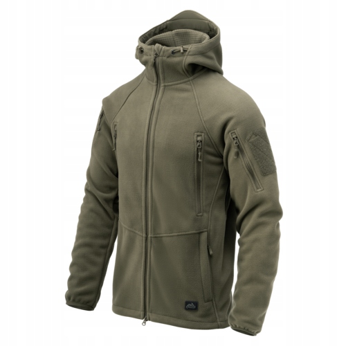 Helikon-Tex Patriot Mk2 Olive Green mikina fleecová s kapucí vel L