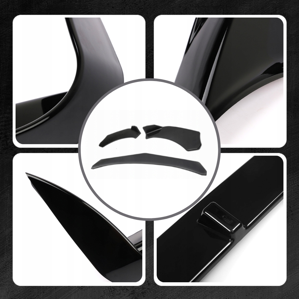 SPLITTER SPOILER TUNING DOKŁADKA PRZEDNIEGO ZDERZAKA DO SAMOCHODU DO AUTA Producent części Memfis