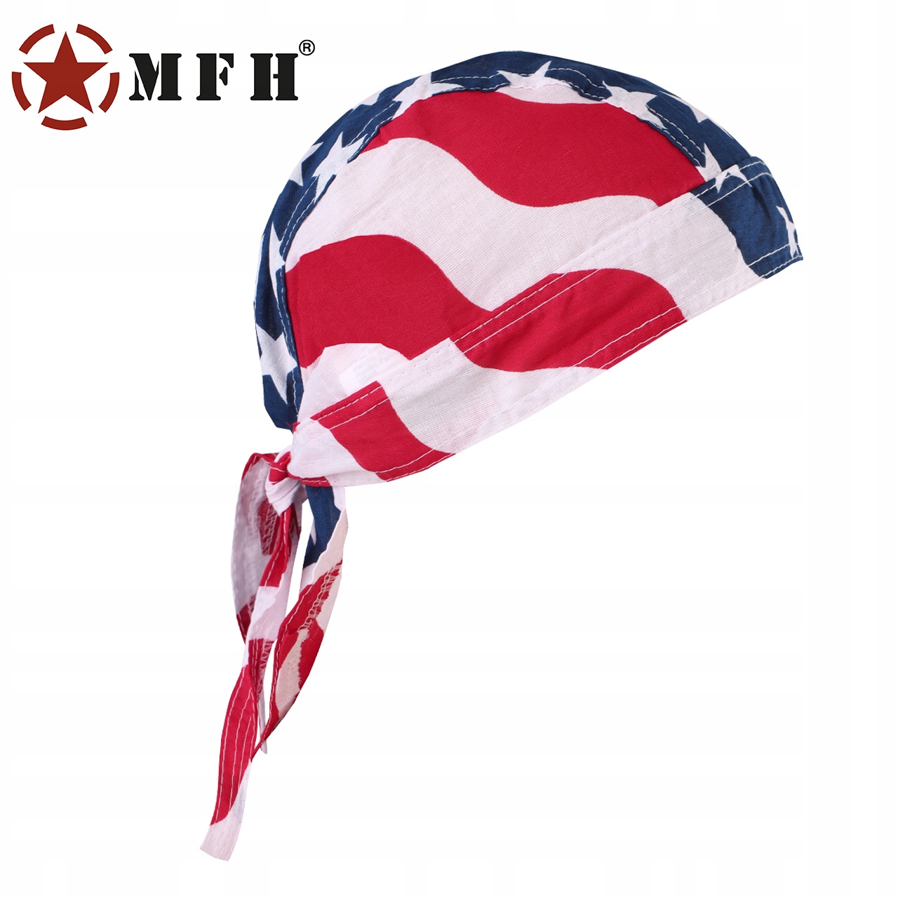 CHUSTA BANDANA BANDAMA NA GŁOWĘ MFH FLAGA USA Kolor wielokolorowy