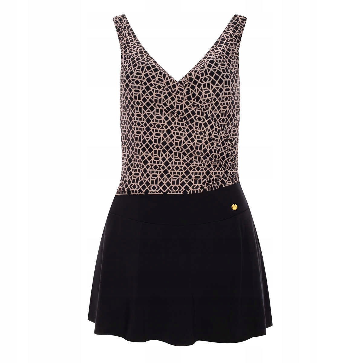 Self Jednodílné plavky Luxe16 2 černé 4XL