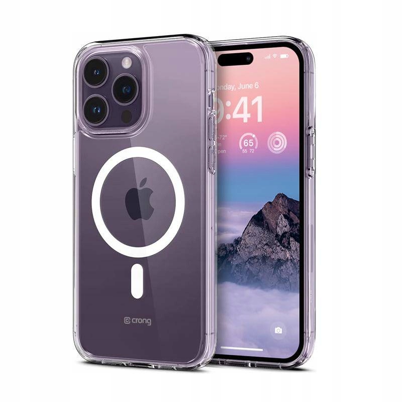 

Etui do iPhone 14 Pro Max Crong MagSafe Clear Case