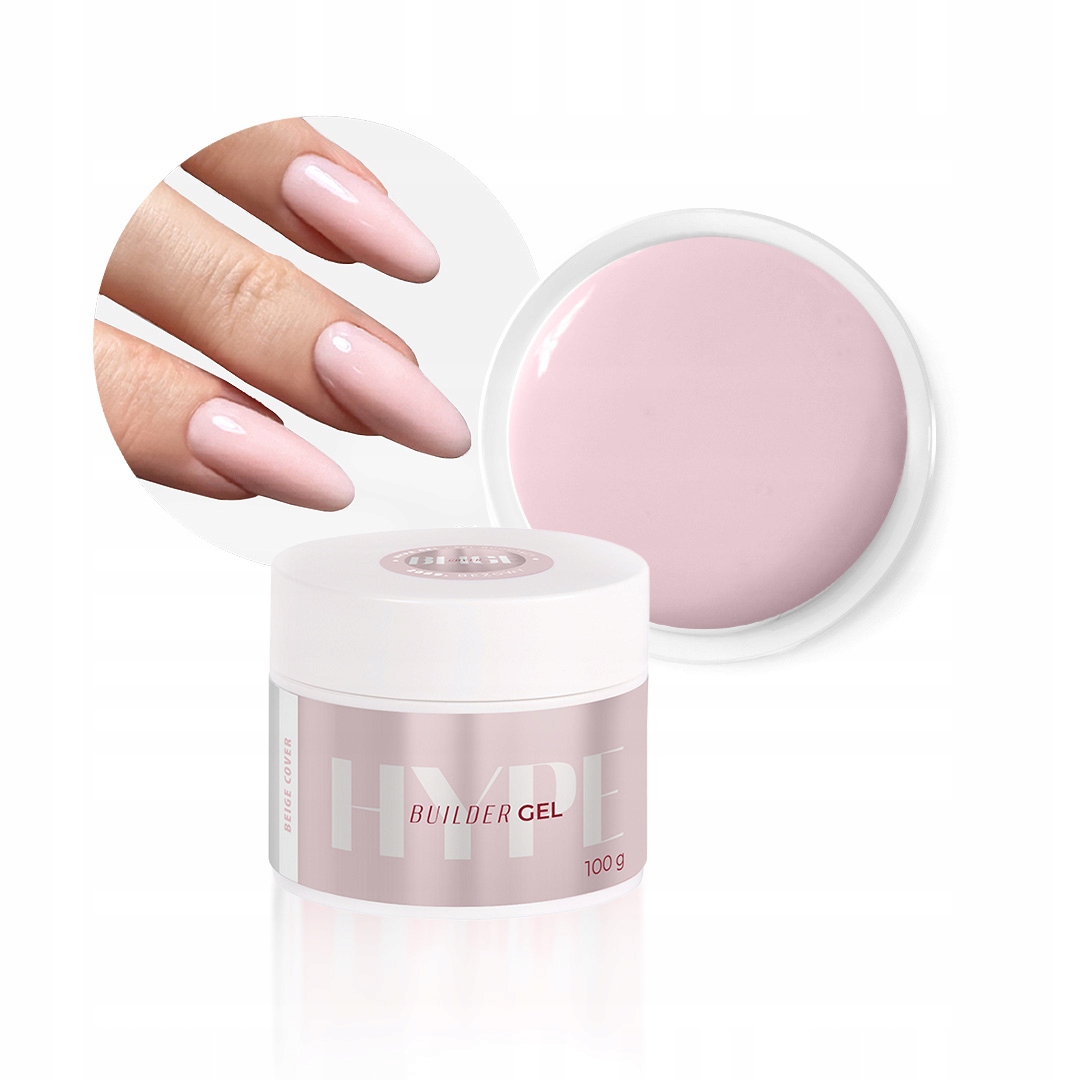 Żel Budujący do paznokci Hype Gel Cover Beige Mistero Milano 100g 2089/100