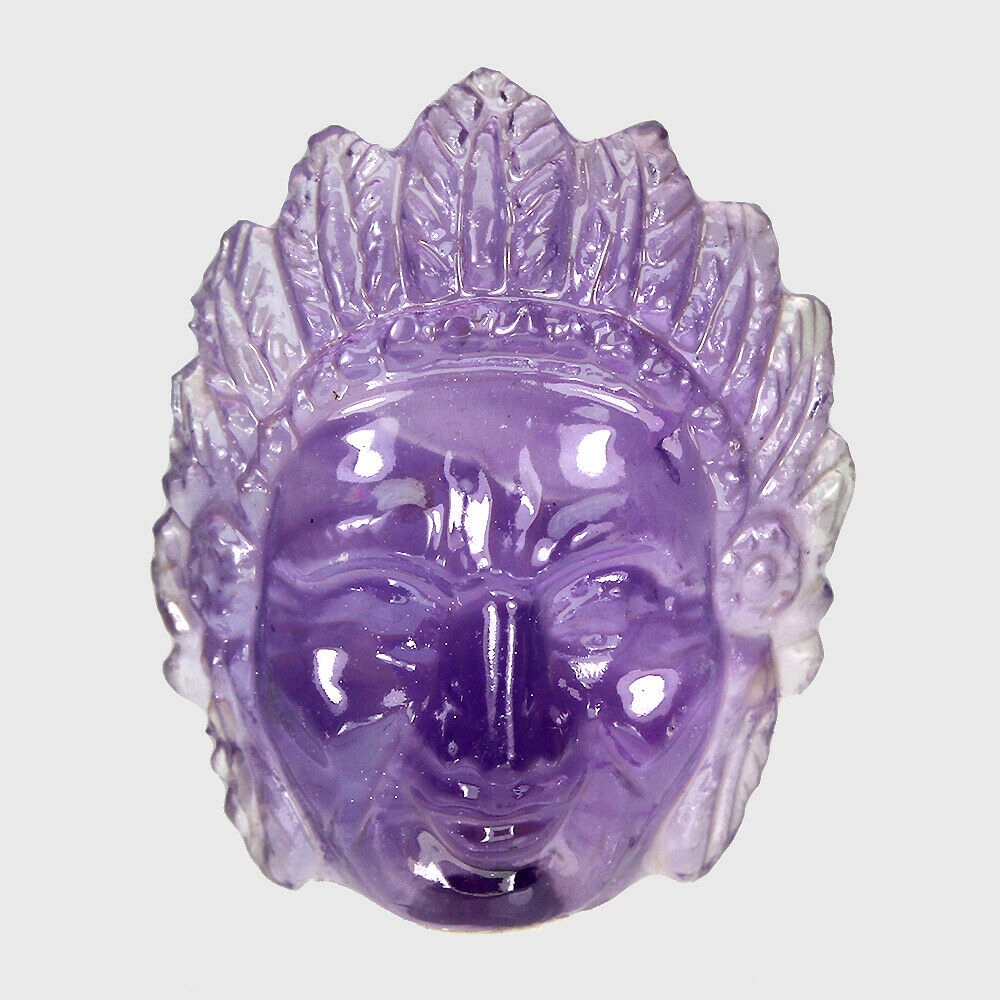 Kámen natural vyřezávaný ametyst 40.16ct Indián