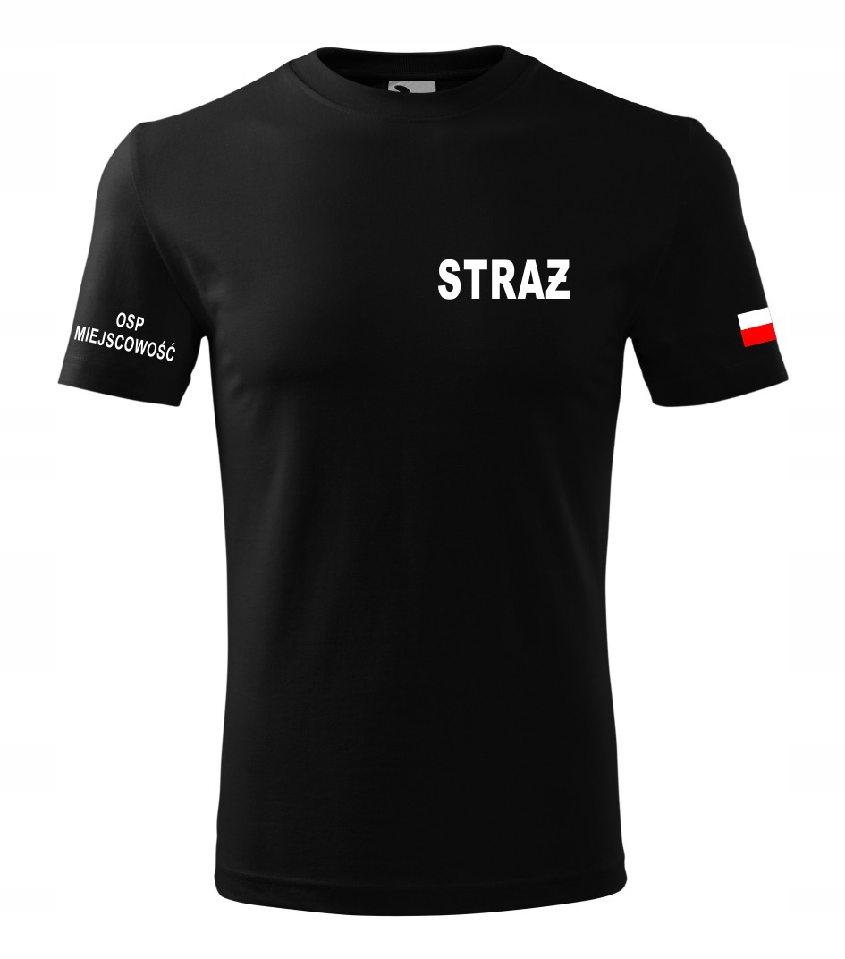 

T-shirt Koszulka Straż Pożarna Osp biały M