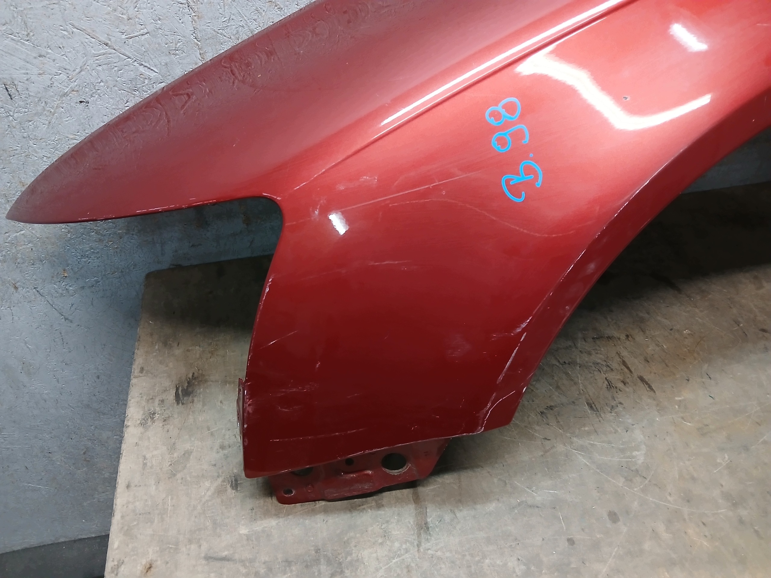 fender front left AUDI A6 C6 4F LIFT 07