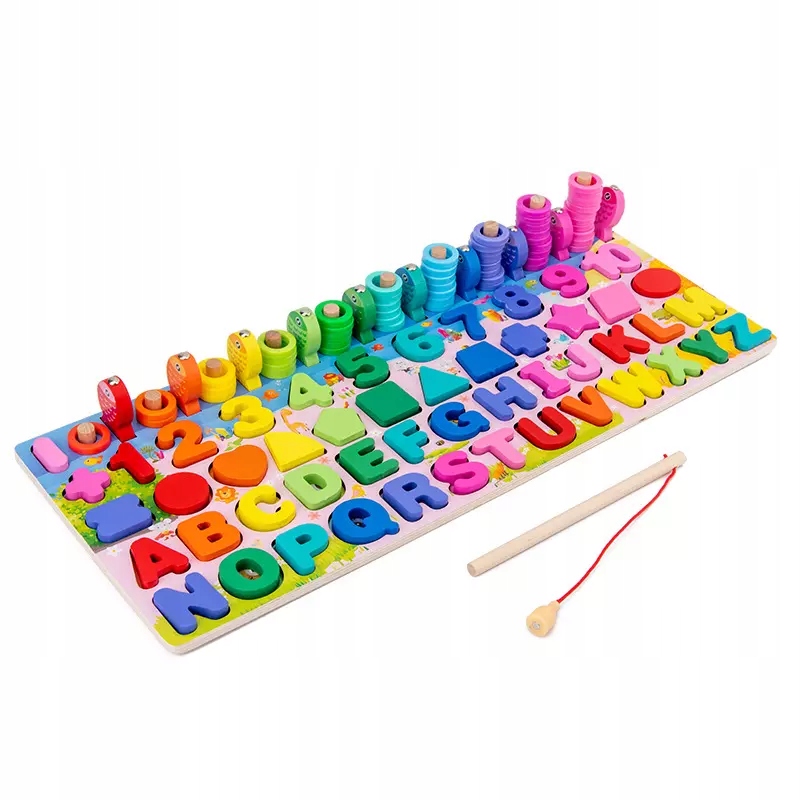 

Montessori Układanka Drewniana Zabawka Sorter