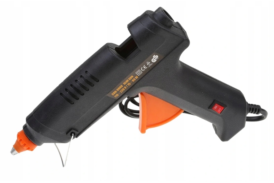 PISTOLET DO KLEJU NA GORĄCO WYCISKACZ +100SZT KLEJ Marka DRL