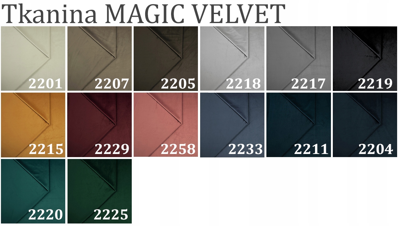 Dopłata do tkanin MAGIC VELVET / MONOLITH