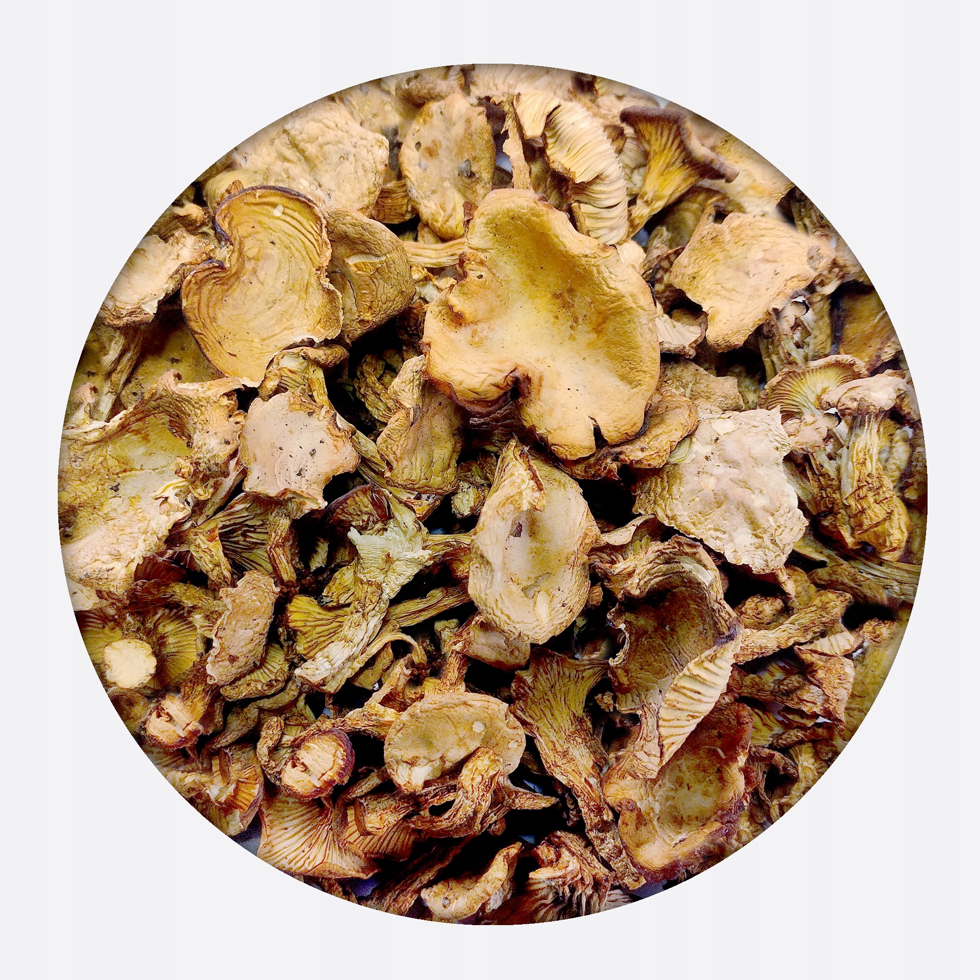 Levně Kurka celá sušená pepřovník jedlý houba 250 g