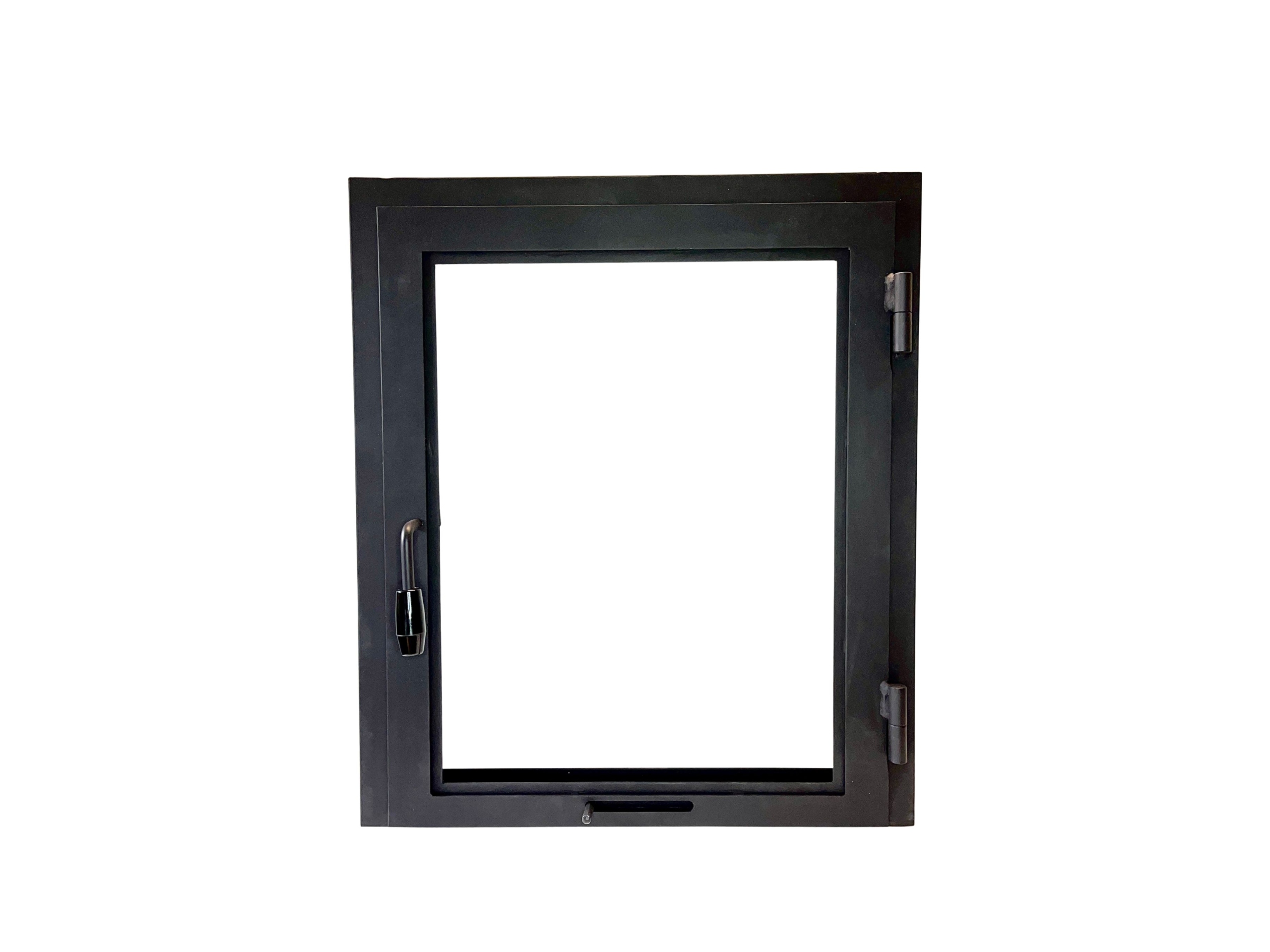 Dvierka, rám do krbu, kachle, šírka 45 cm, výška 67 cm, 45 x 67 cm, pravé prevedenie