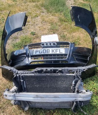 AUDI A5 PRZÓD ZDERZAK MASKA PAS CHŁ 2 BŁOTNIKI