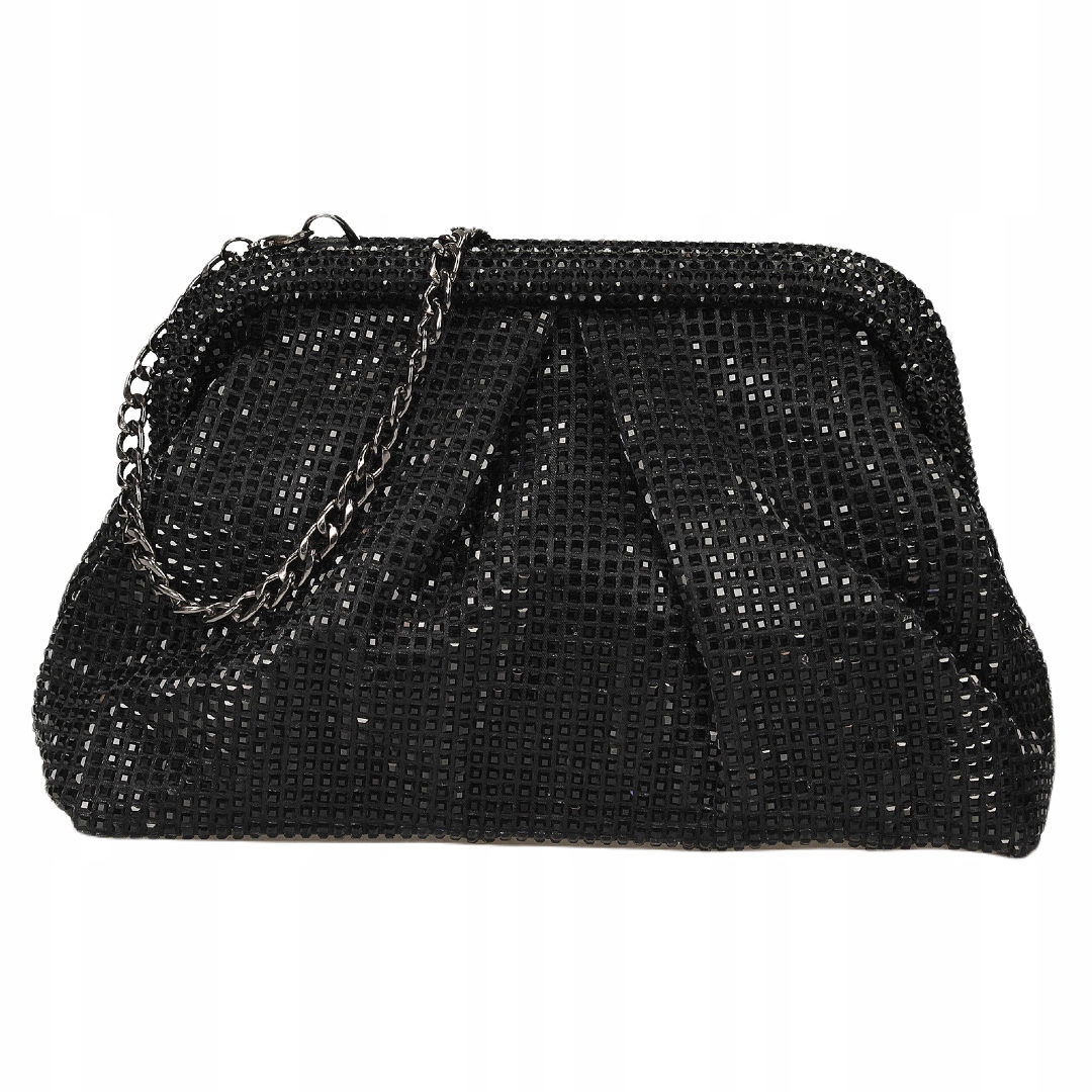 Dámská psaníčko kabelka Toscanio JS-90062 Černá