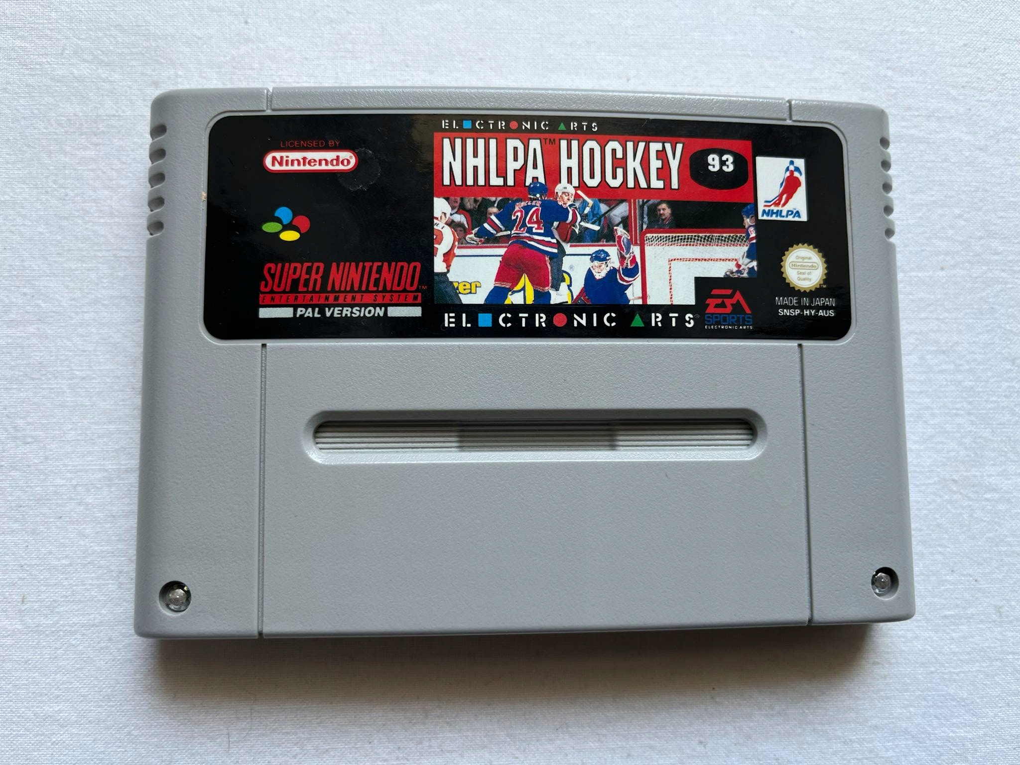 Gra NHLPA Hockey 93 Super Nintendo