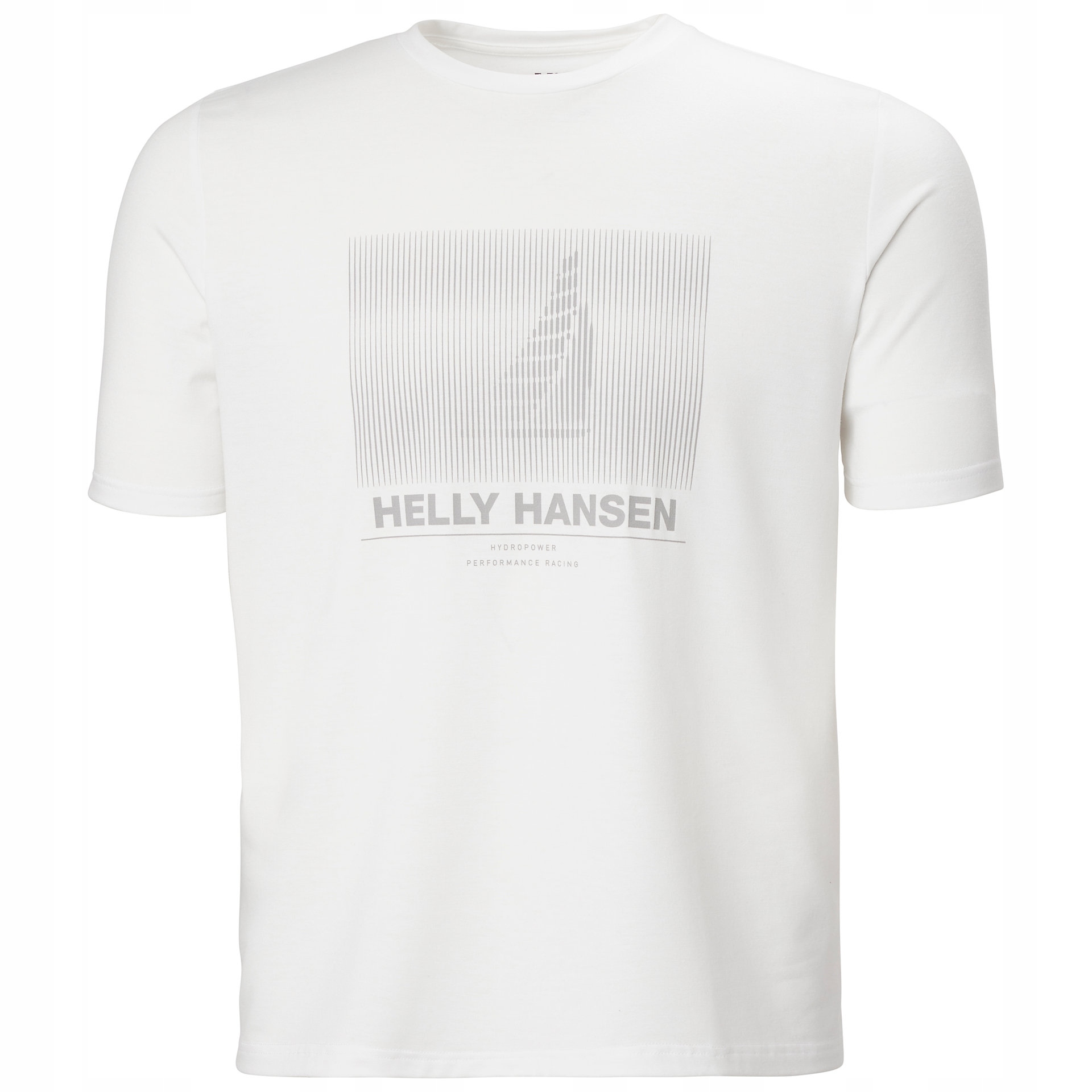 pánské tričko Helly Hansen Race Graphic T-Shirt White 34419-003 vel. XXL