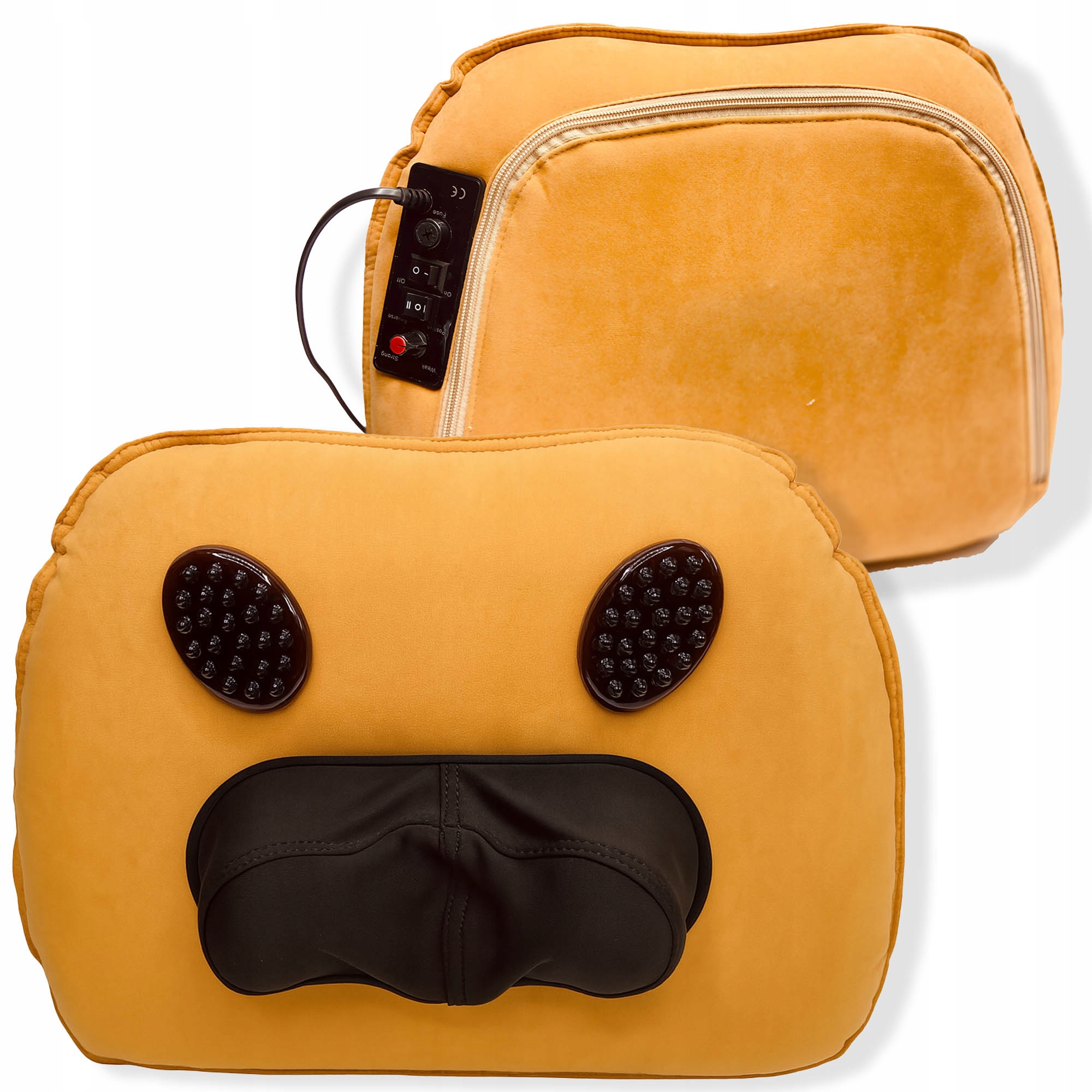 Poduszka masująca masażer elektryczny do karku szyi pleców i ud shiatsu