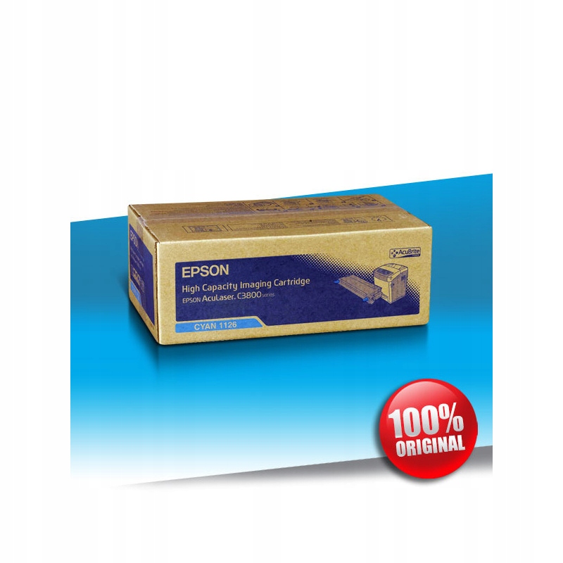 Toner Epson C3800 C13S051126 modrý (cyan)