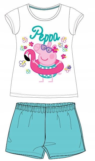 

Piżama krótki Licencja Świnka Peppa Flaming 104
