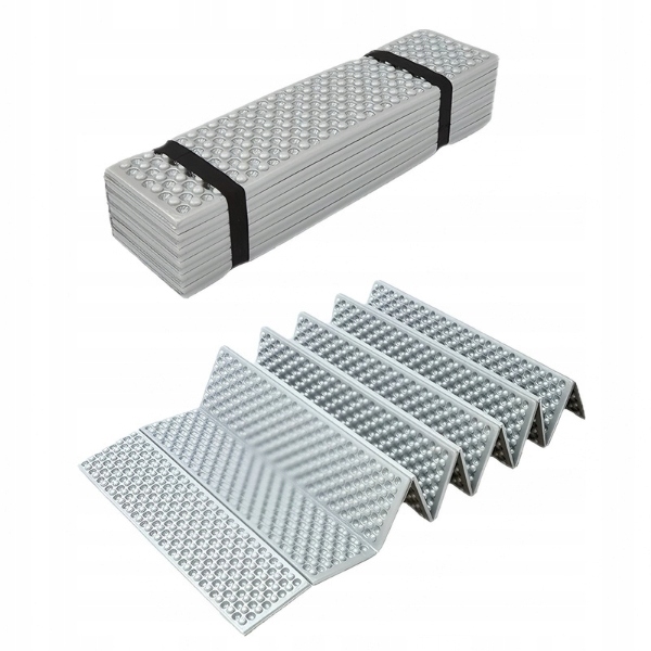 Karimata Składana inSPORTline Alufolda turystyczna Aluminiowa 180x60 Pianka