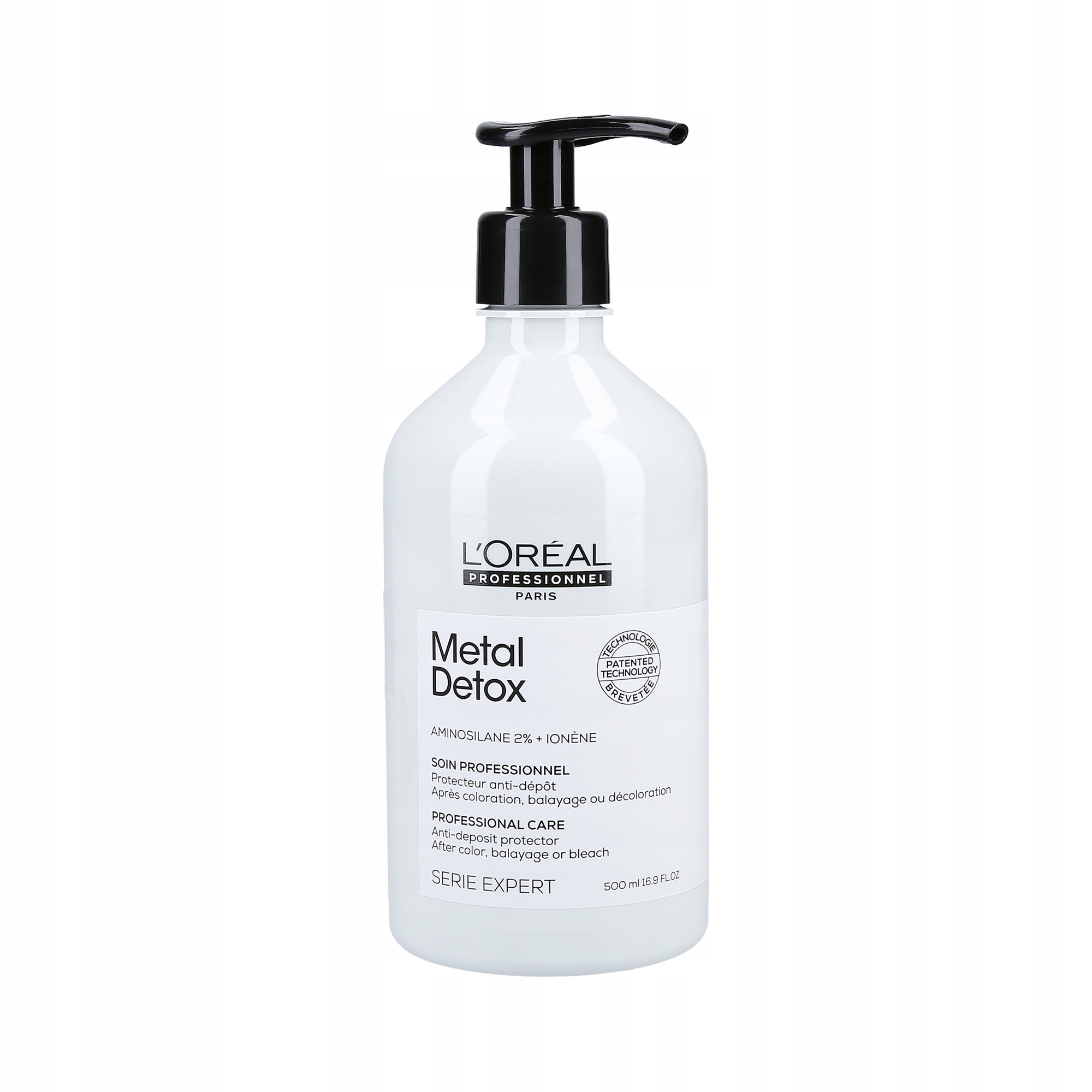 L'Oréal Metal Detox kúra na ochranu barvených vlasů 500 ml