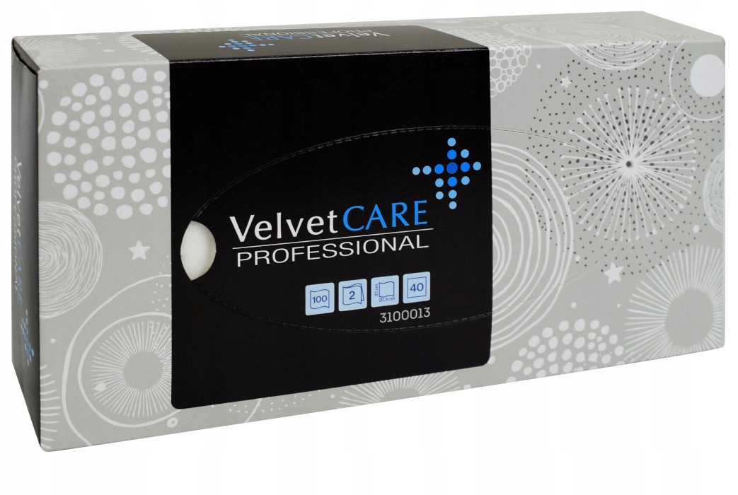 

Chusteczki higieniczne Velvet Care kartonik a'100
