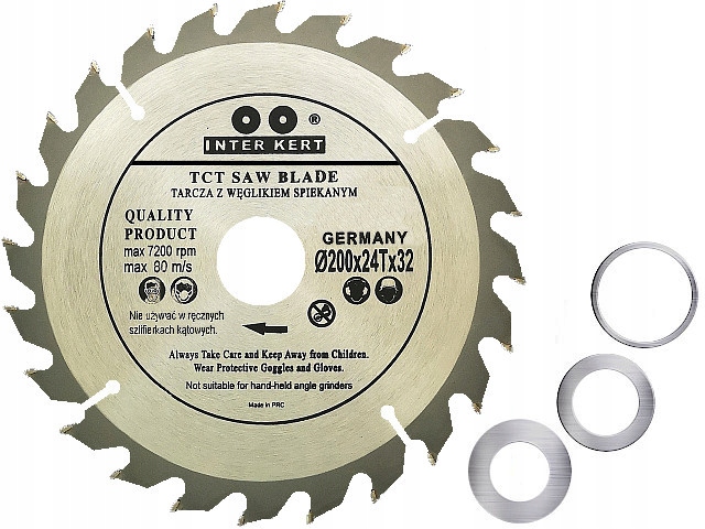 TARCZA PIŁA WIDIOWA WIDIA DO DREWNA 200x32 24 zęby