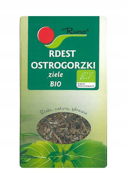 Rdest ostrogorzki ziele Bio 50g Runo Certyfikat