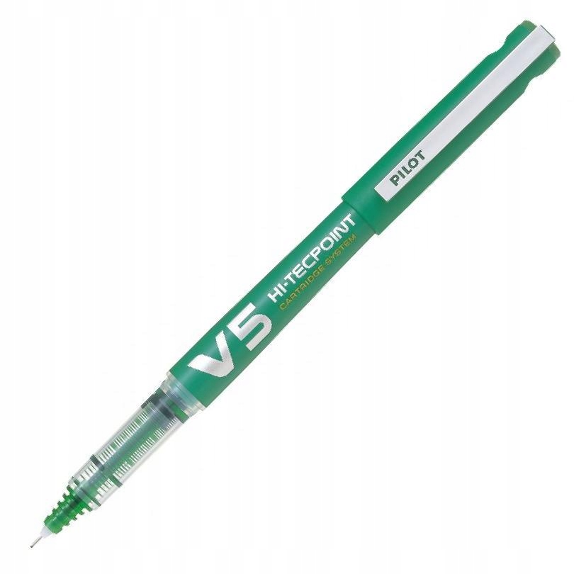 

Pióro kulkowe na naboje Pilot V5 Cartridge zielony
