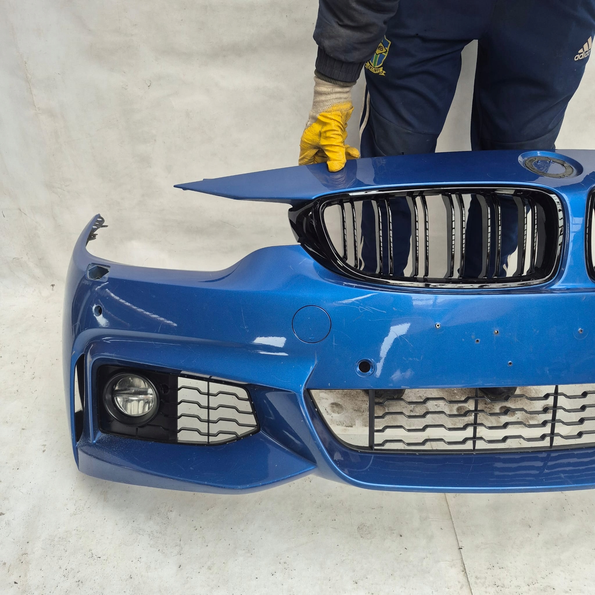 BMW 4 F32 m-packet 13- bumper front front 4XPDC SPR 8054502
