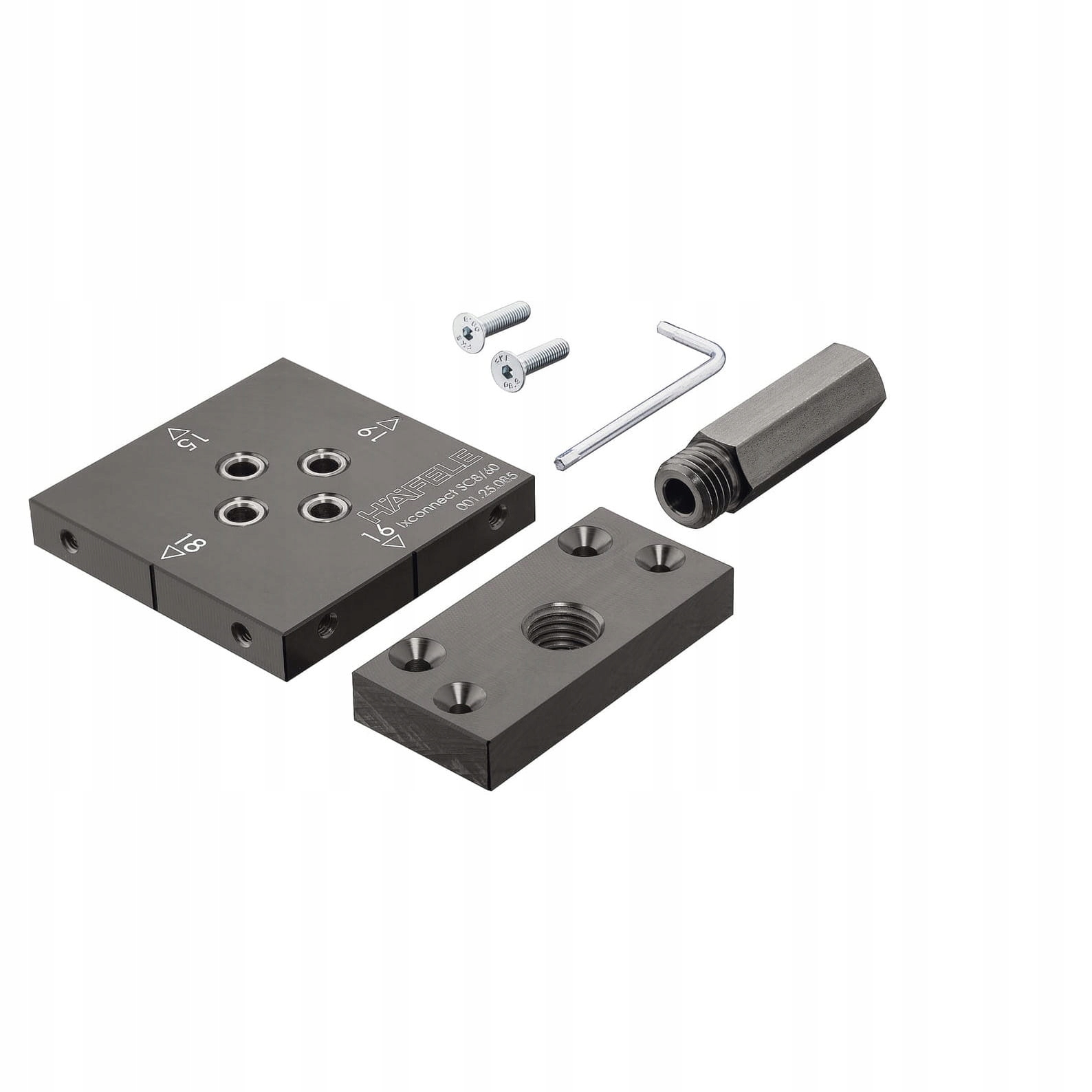 Šablóna na vŕtanie pod konektor Ixconnect Hafele