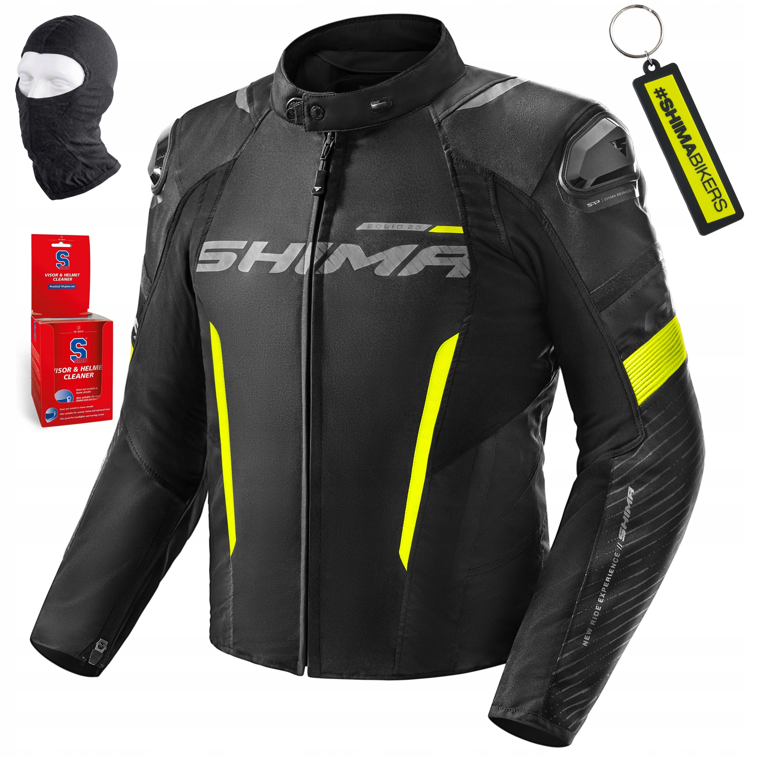 Pánska motocyklová bunda Shima Solid 2.0 3 vrstvy Ce Aaa Darčeky