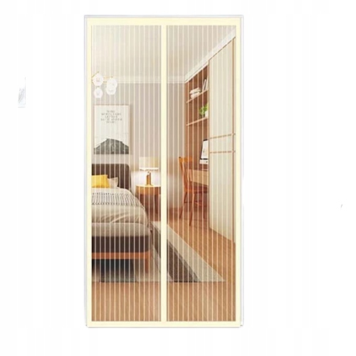 

Moskitiera zasłona balkonowa 70x200 cm beżowa