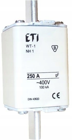 

Wkładka bezpiecznikowa NH1 160A gF 500V WT-1