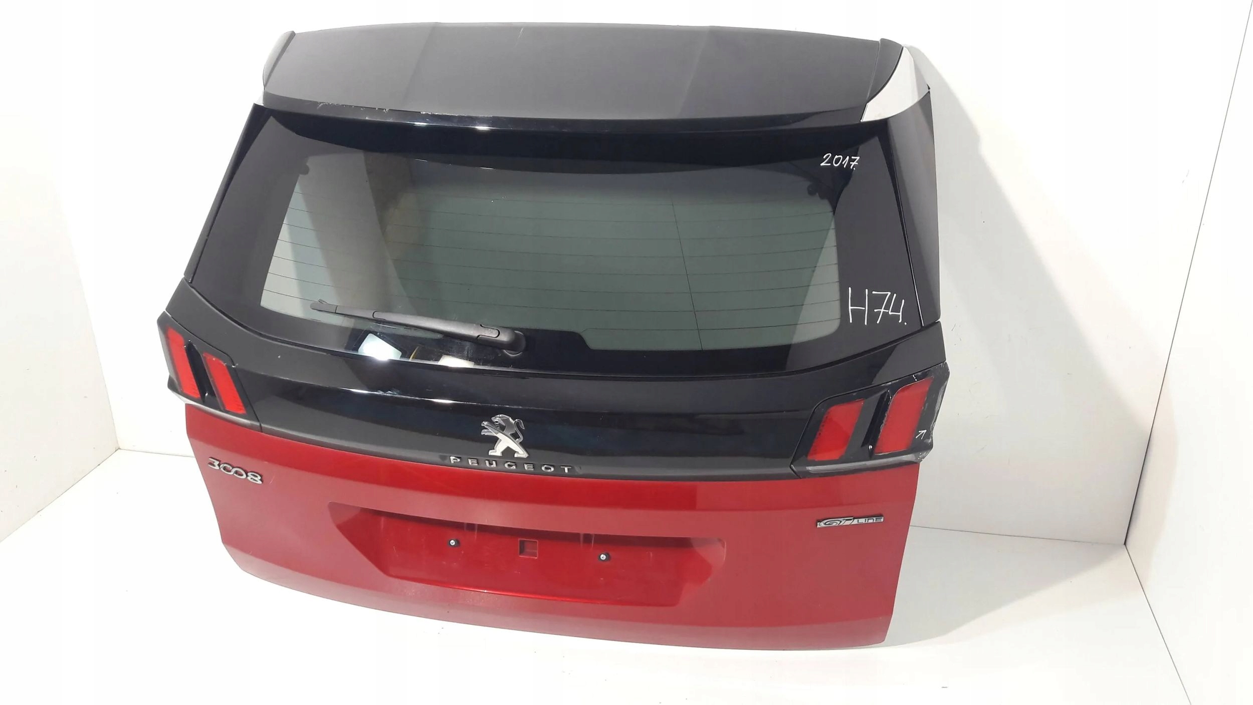 Peugeot 3008 II trunk door boot