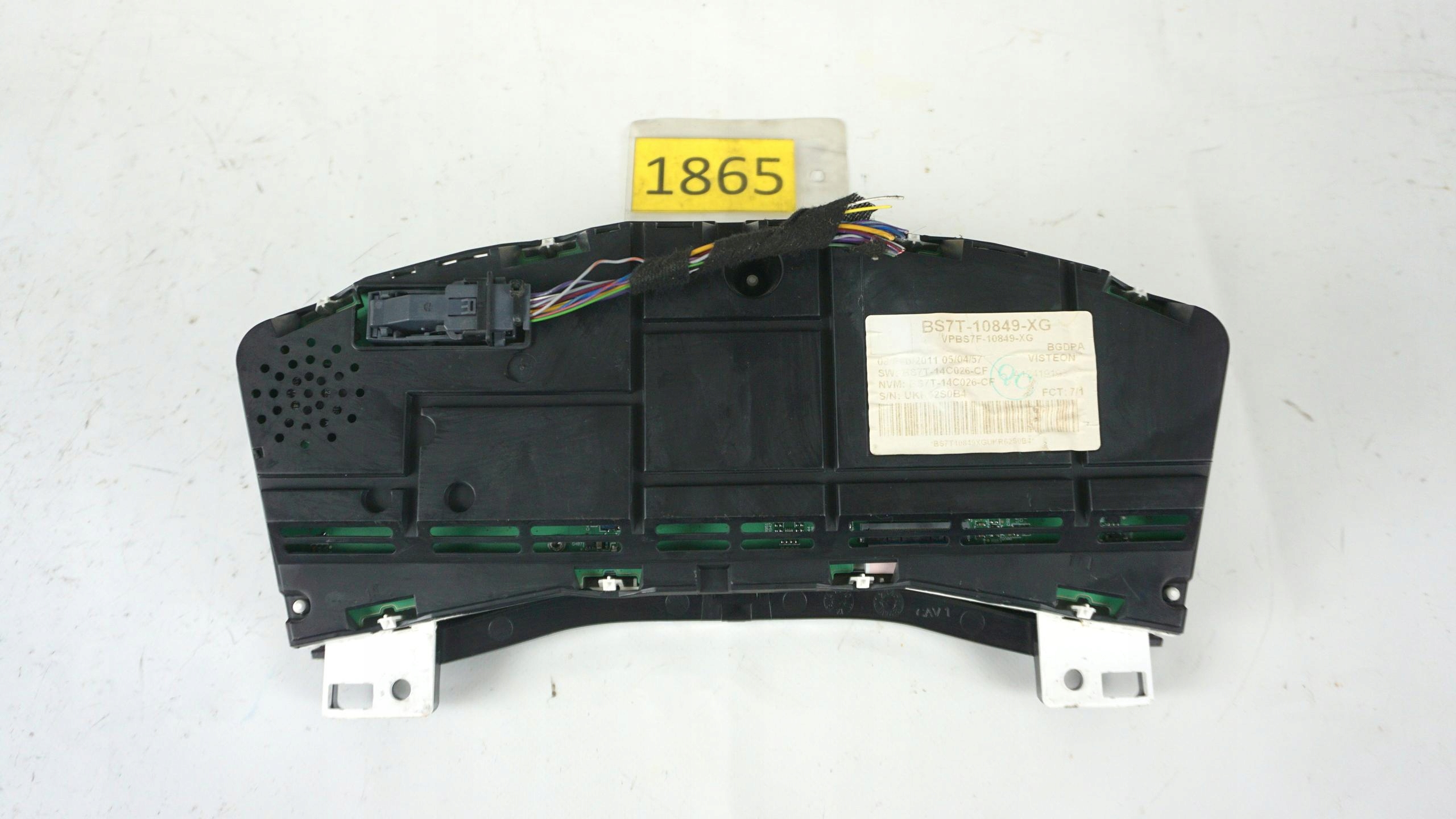 dials display CONVERS FORD MONDEO IV 4 MK4 S-MAX GALAXY BS7T-10849-XG