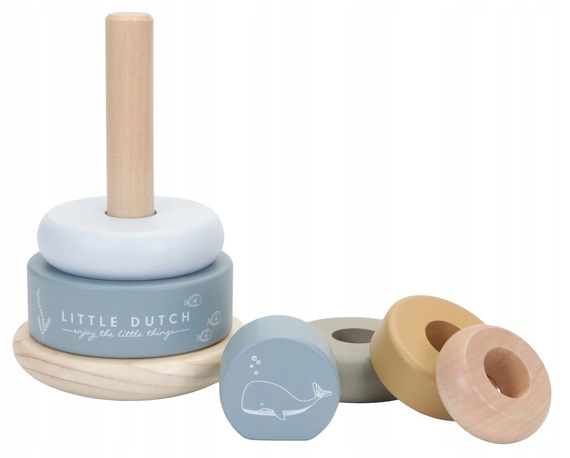 LITTLE DUTCH DREWNIANY SORTER PIRAMIDA DREWNIANA Marka Little Dutch