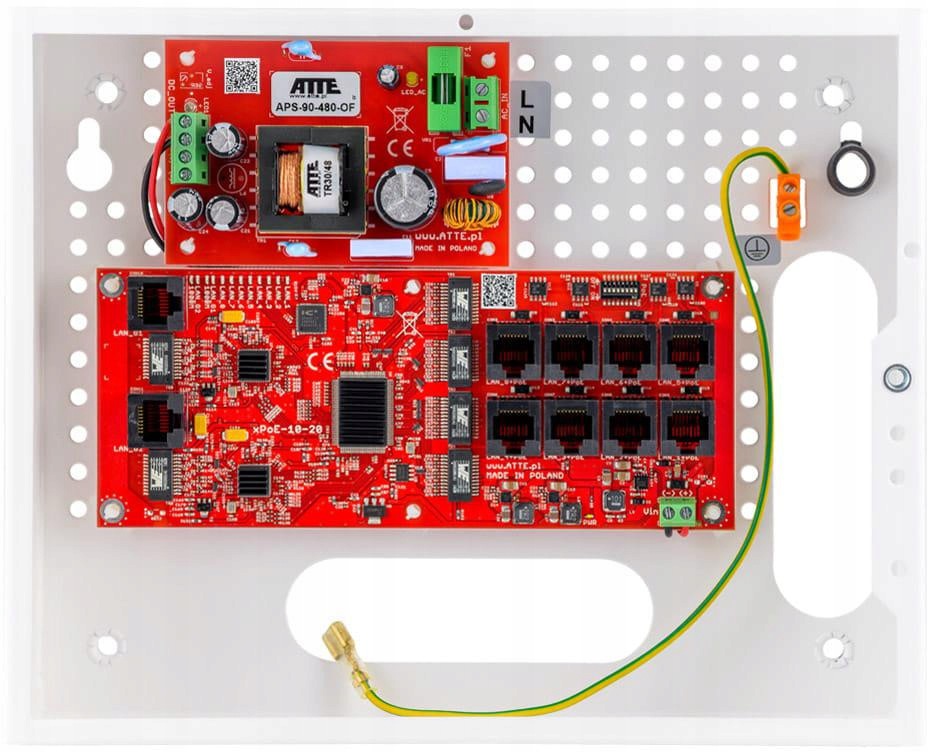 Switch Atte IP-8-20-E Pro 8 Ip Kamer