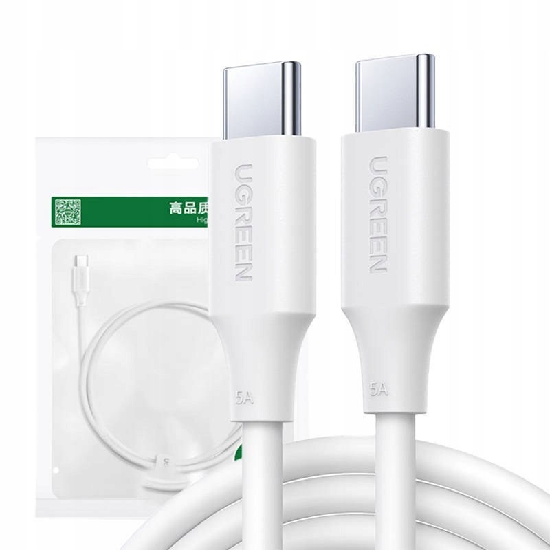 

Ugreen Kabel Usb-c do Usb-c 1m 100W 5A 480Mbps Tpe