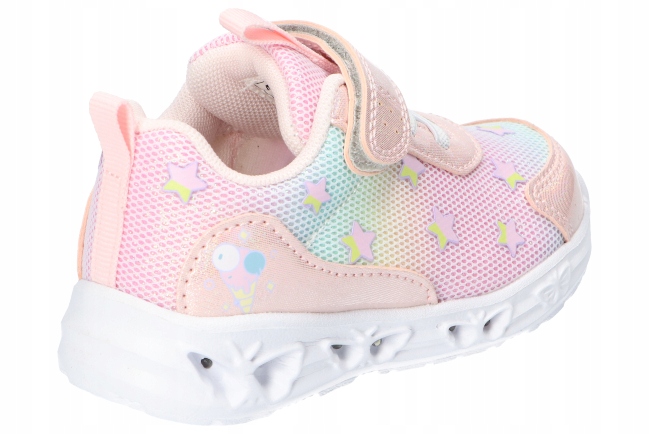 BUTY SPORTOWE DZIECIĘCE AMERICAN CLUB ADIDASY NA RZEP ŚWIECĄCE LED R 23 Kod producenta ES134/24