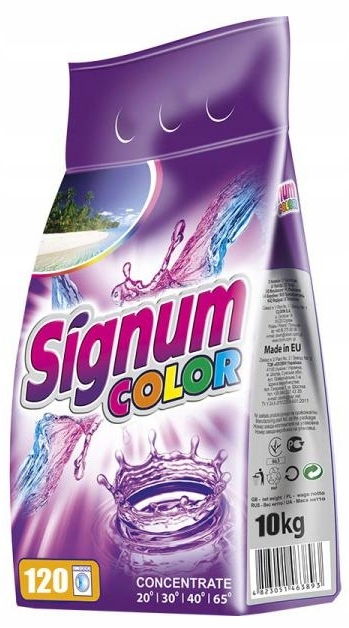 

Proszek Do Prania Signum Color 10KG 120PR