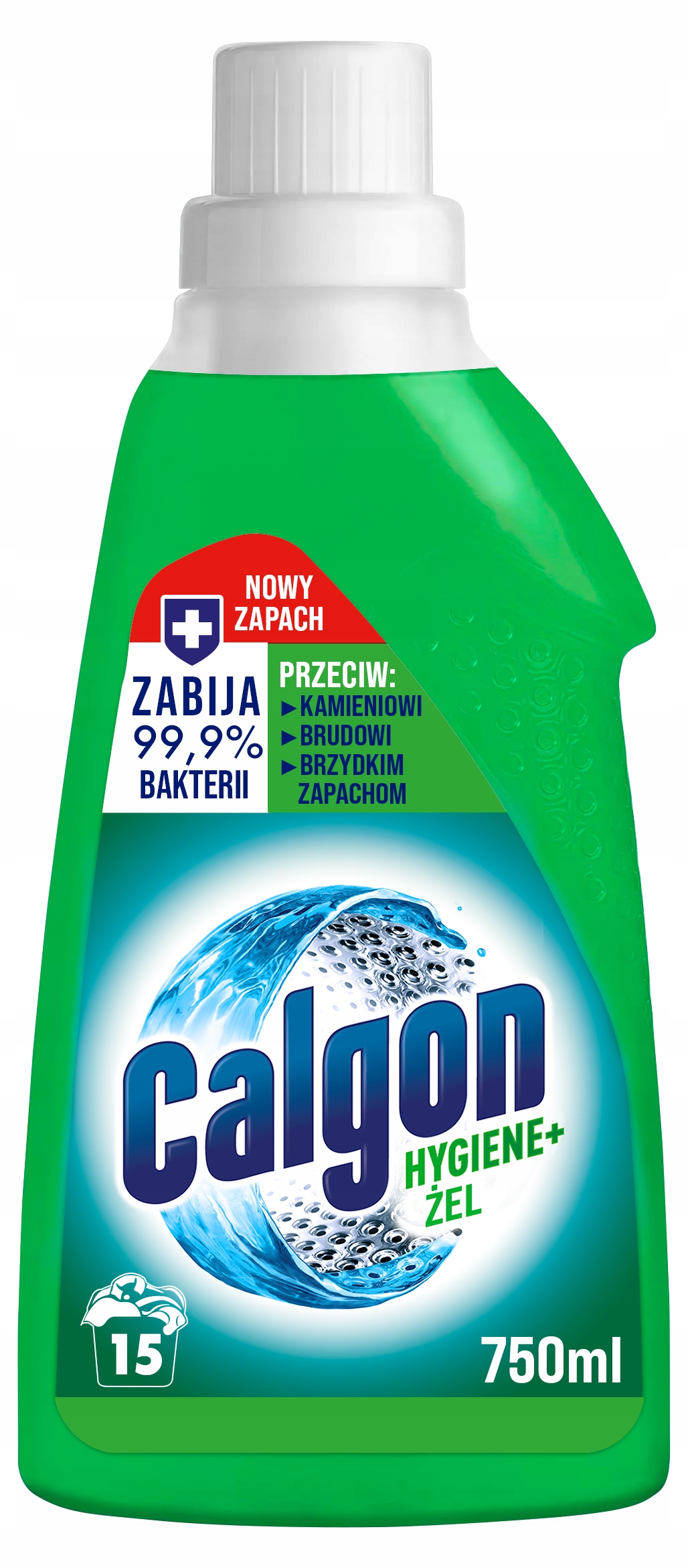 Levně Gel změkčující vodu Calgon Hygiene+ 750 ml