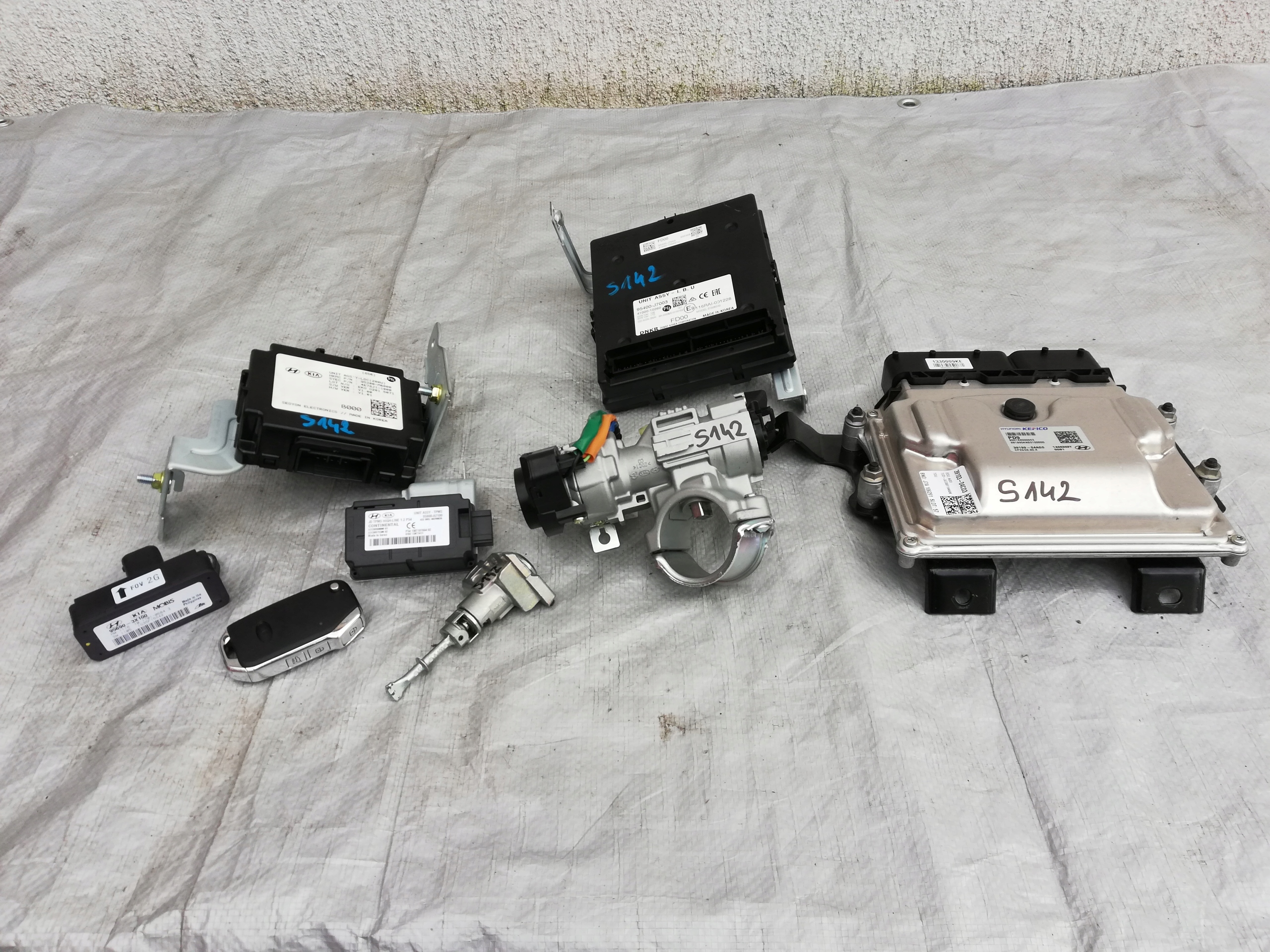 ZESTAW STARTOWY DO ODPALENIA KIA CEED III 1.0T