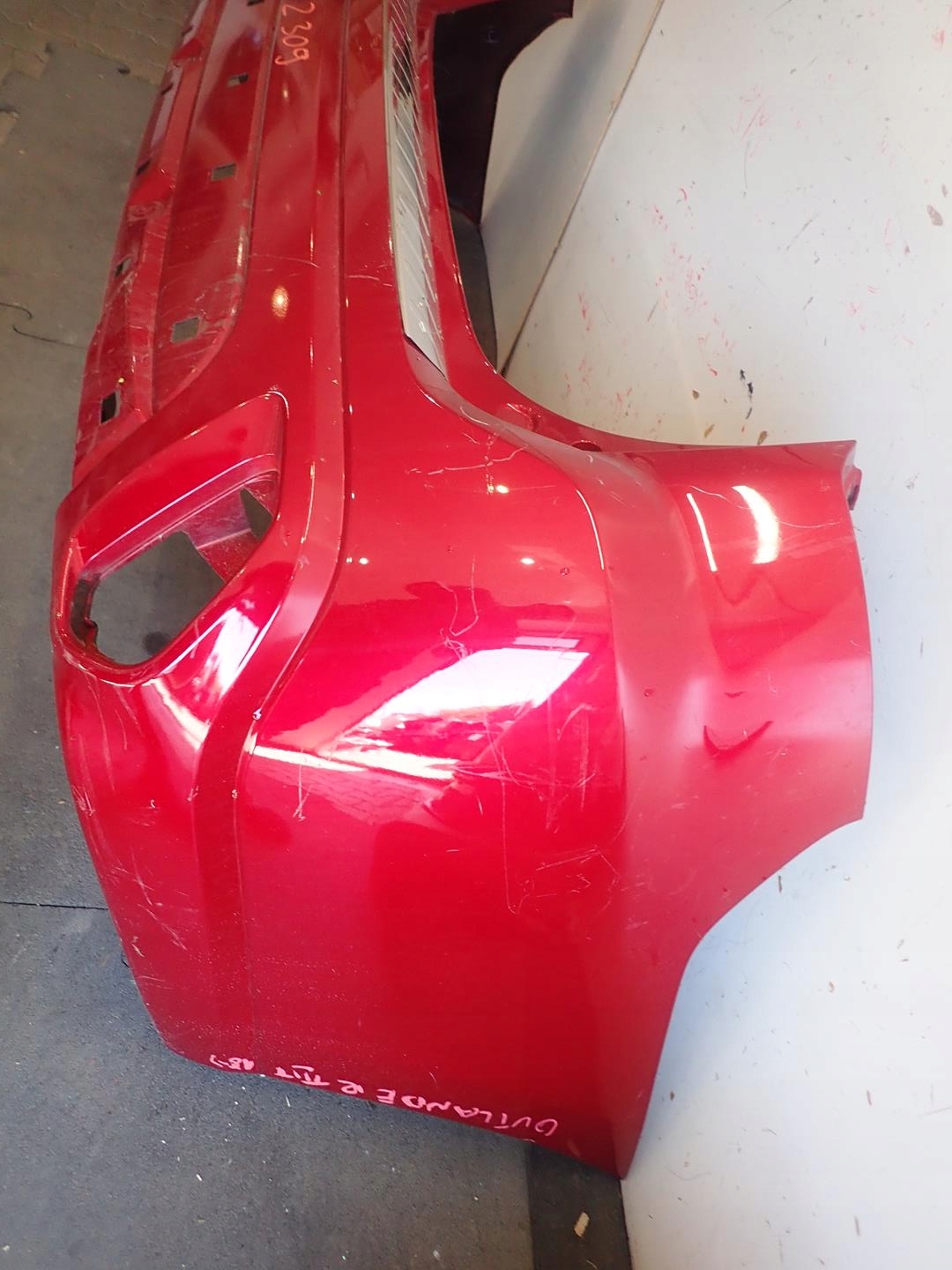 bumper rear part MITSUBISHI OUTLANDER III LIFT 2016