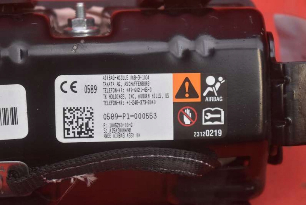 подушки безопасности подушка водители 1005260-00-G tesla MODEL S 12-20
